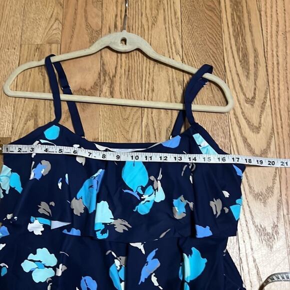 NWOT BEACH HOUSE TIERED 2 PIECE‎ SWIMSUIT SIZE 16 - Picture 9 of 9